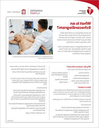 What is an echocardiogram?