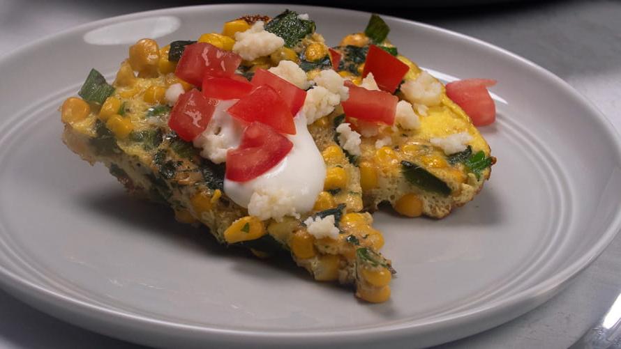 Poblano Frittata